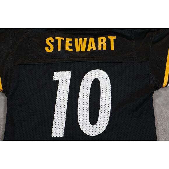 Vintage Pittsburgh Steelers Jersey Youth 10-12 NFL Football Kordell Stewart 90s - Picture 3 of 10